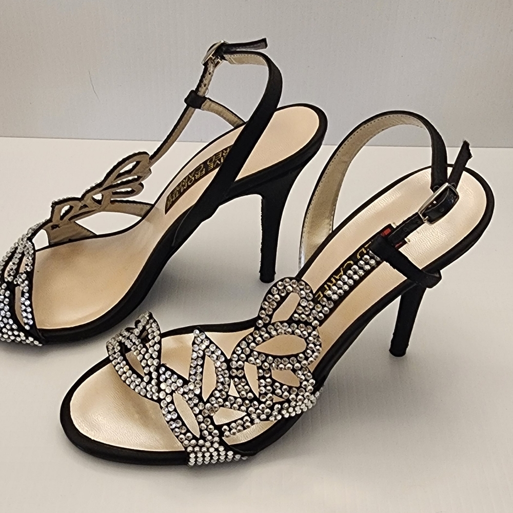 Crystal embellished stilettos